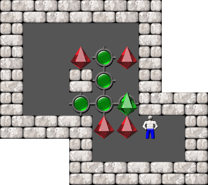 Sokoban Serg Belyaev 3 level 43